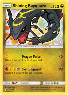Shining Rayquaza 56
