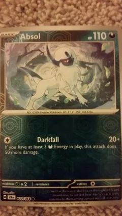Absol Reverse Holo 30