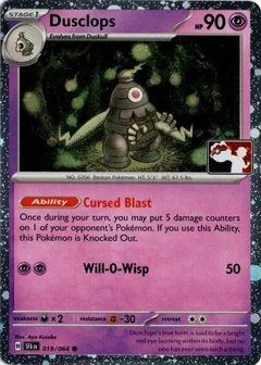 Dusclops Prize Pack Cosmos Holo 19