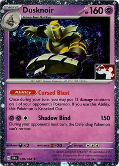 Dusknoir Prize Pack Cosmos Holo 20