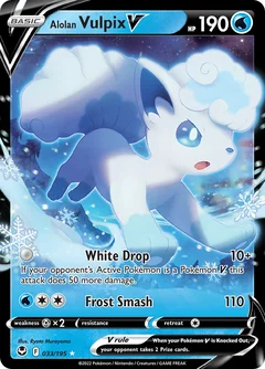 Alolan Vulpix V Snowflake Stamp 33