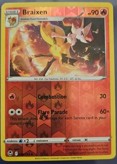 Braixen Reverse Holo 26