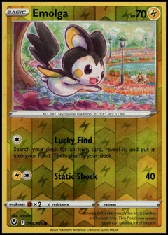 Emolga Reverse Holo 54