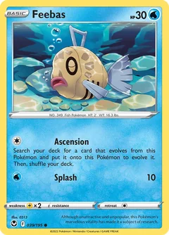 Feebas Reverse Holo 39