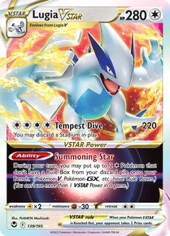 Lugia Vstar 139