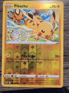 Pikachu Reverse Holo 49