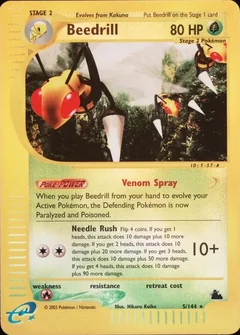 Beedrill Reverse Holo 5