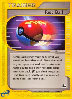 Fast Ball Reverse Holo 124