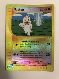 Machop Reverse Holo 74