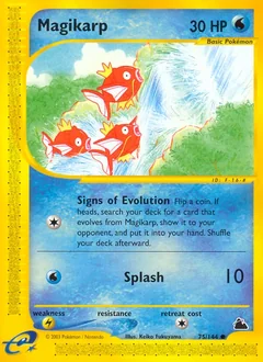 Magikarp Reverse Holo 75