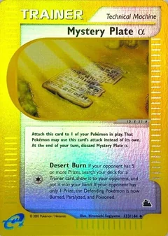 Mystery Plate Reverse Holo 133