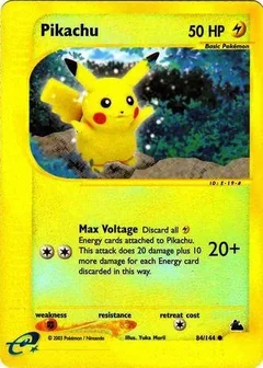 Pikachu Reverse Holo 84