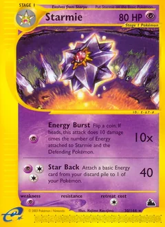 Starmie Reverse Holo 30