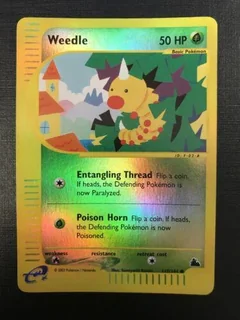 Weedle Reverse Holo 115