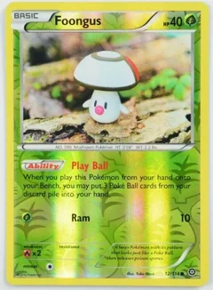 Foongus Reverse Holo 12