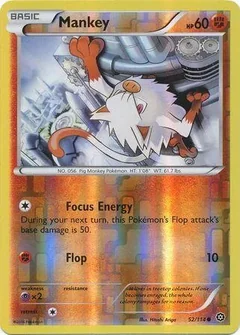 Mankey Reverse Holo 52