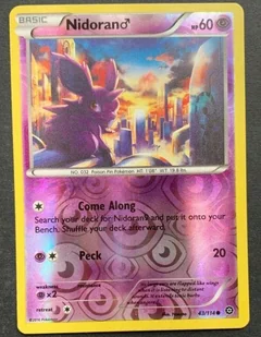 Nidoran Reverse Holo 43