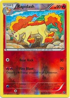 Rapidash Reverse Holo 17