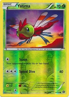 Yanma Reverse Holo 6