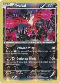 Yveltal Reverse Holo 65
