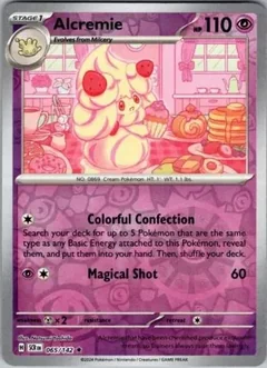 Alcremie Reverse Holo 65