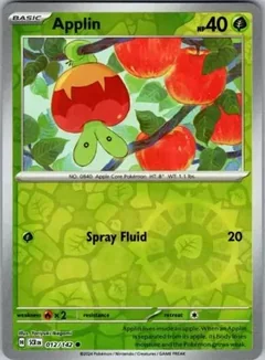 Applin Reverse Holo 12