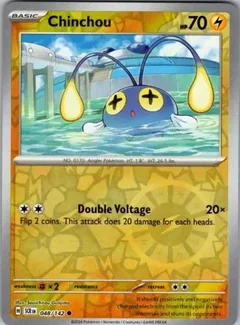 Chinchou Reverse Holo 48