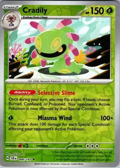 Cradily Reverse Holo 6