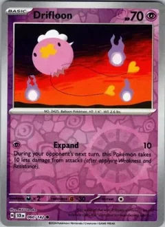 Drifloon Reverse Holo 60