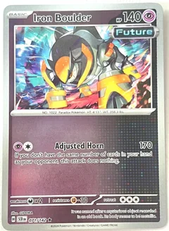 Iron Boulder Reverse Holo 71