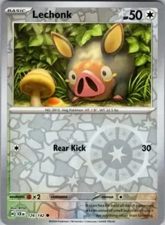 Lechonk Reverse Holo 126