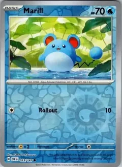 Marill Reverse Holo 33