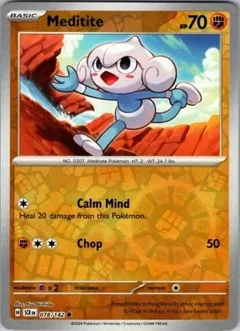 Meditite Reverse Holo 78