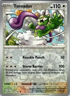 Tornadus Reverse Holo 120
