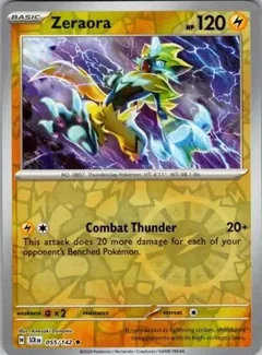 Zeraora Reverse Holo 55