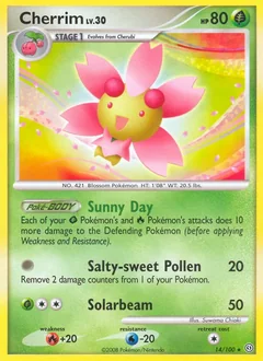 Cherrim Reverse Holo 14