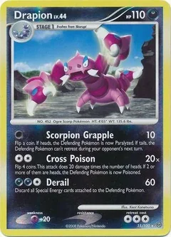 Drapion Reverse Holo 15