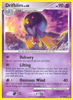 Drifblim Reverse Holo 16