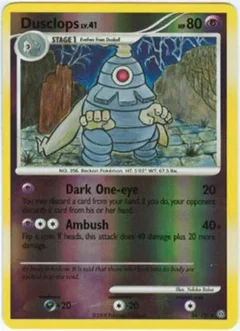 Dusclops Reverse Holo 34