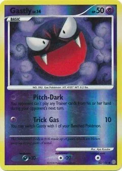 Gastly Reverse Holo 62