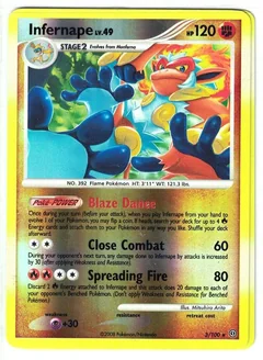 Infernape Reverse Holo 3