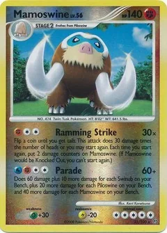 Mamoswine Reverse Holo 21