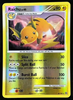 Raichu Reverse Holo 8