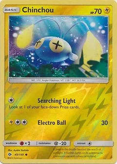Chinchou Reverse Holo 49