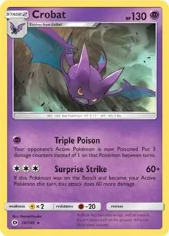 Crobat Cosmos Holo 56