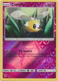 Cutiefly Reverse Holo 92