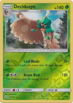 Decidueye Reverse Holo 11