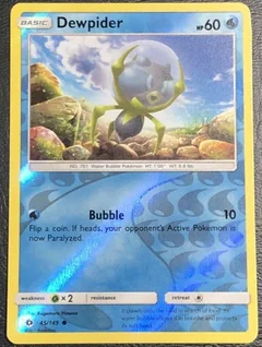 Dewpider Reverse Holo 45