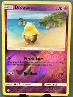 Drowzee Reverse Holo 59