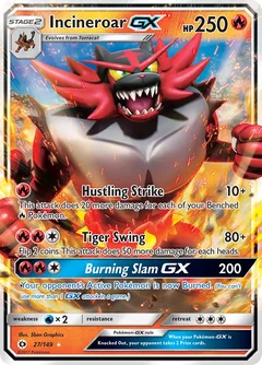 Incineroar Gx 27